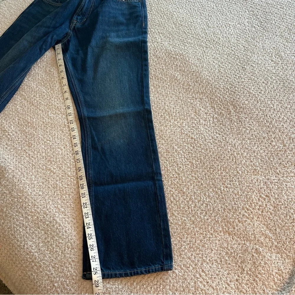 NWT Old Navy Blue Straight Jeans Classic Style Size 30/30